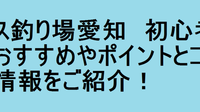 マス釣り場愛知 初心者におすすめやポイントとコツの情報をご紹介 釣りパ